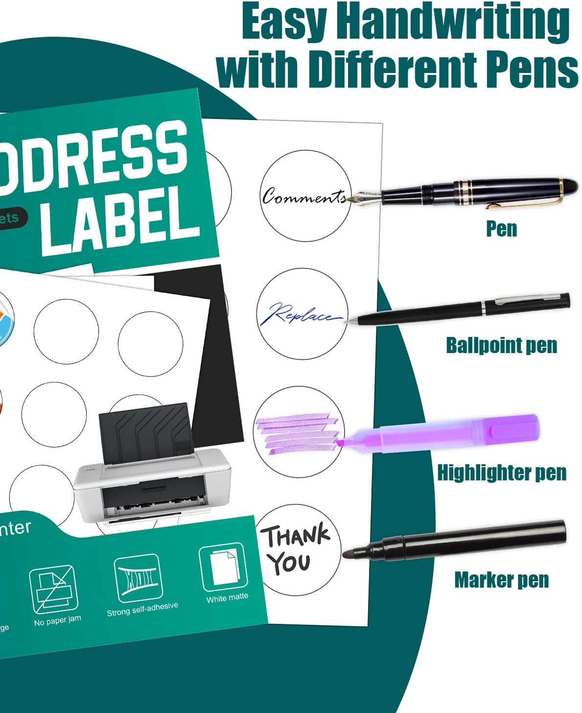 2" - Two Inch Round Colemoly Label / Sticker Template (12 per sheet)- INSTANT DOWNLOAD In 7 Formats