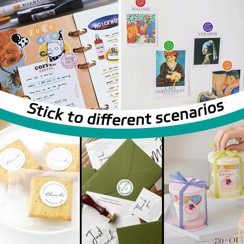 1 quot One Inch Round Colemoly Label / Sticker Template (63 per sheet