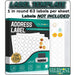 Colemoly Template Downloads for Address Labels Stickers Vinyl Paper
